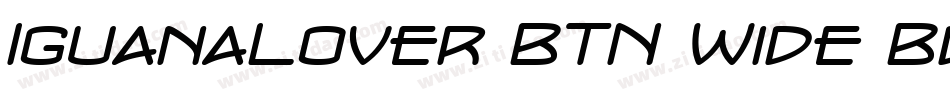 IguanaLover BTN Wide Bd字体转换